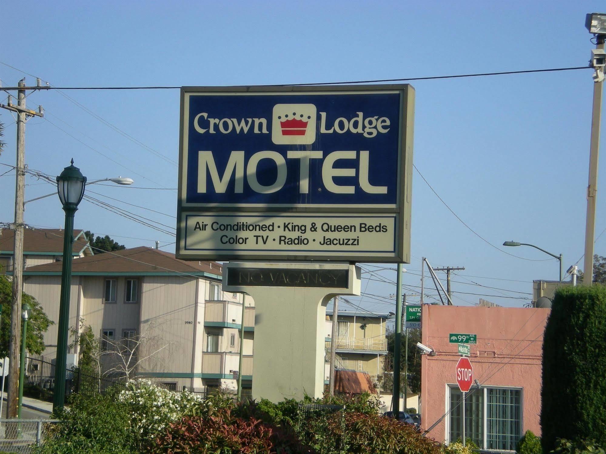 Crown Lodge Motel Oakland Bagian luar foto
